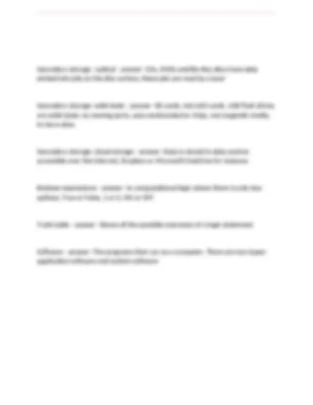 Edexcel GCSE Computer Science - Topic 4--Computers.docx | Exams Nursing ...