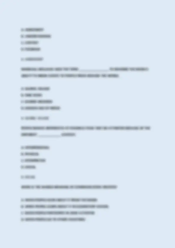 INTL 327 EXAM 1 PRACTICE QUESTIONS WITH 100% DETAILED CORRECT ANSWERS ...