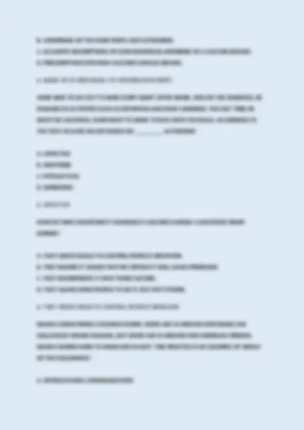 INTL 327 EXAM 1 PRACTICE QUESTIONS WITH 100% DETAILED CORRECT ANSWERS ...