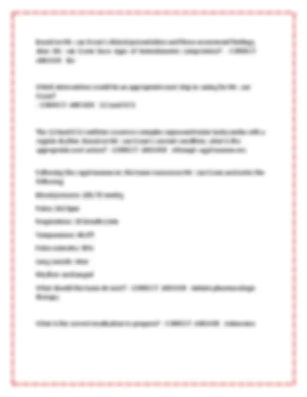 AMERICAN RED CROSS ACLS FINAL EXAM 2025 LATEST REAL QUESTIONS AND ...