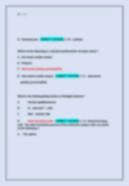 NUR2063 FINAL EXAM NEWEST ACTUAL EXAM COMPLETE 100 QUESTIONS AND ...