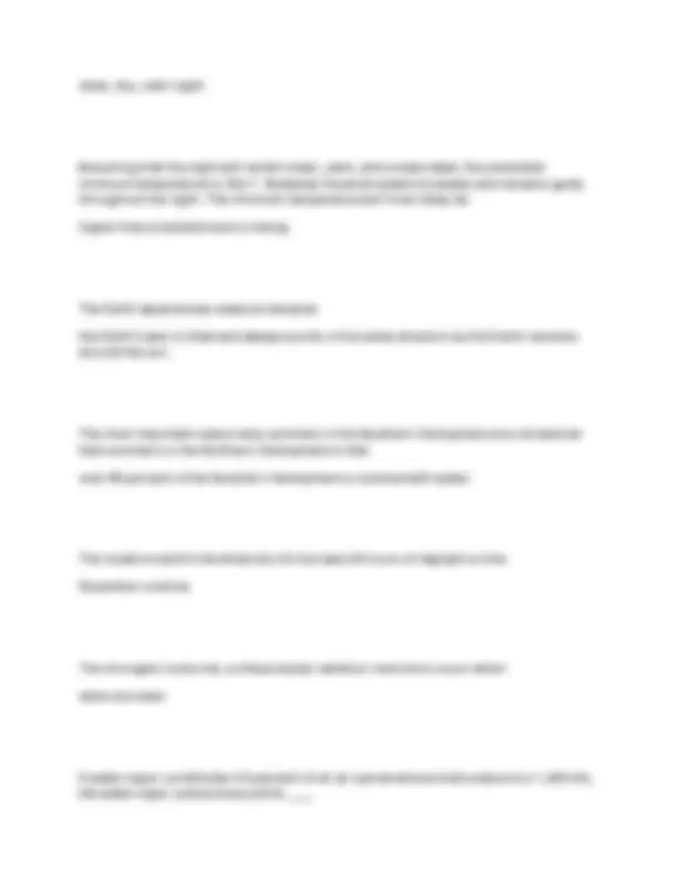 Meteorology Exam Questions and Answers: Atmospheric Processes and ...