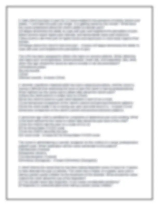 Chapter 11- Pain Management Practice Questions with Answers Latest ...
