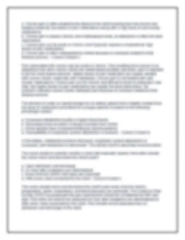 Chapter 11- Pain Management Practice Exam Questions with Answers ...