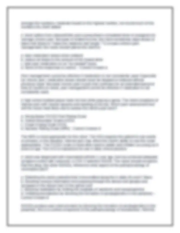 Chapter 11- Pain Management Practice Exam Questions with Answers ...