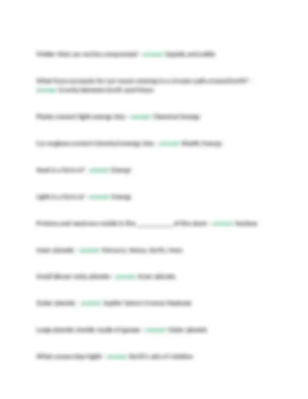 C165 Integrated Physical Sciences Practice Test Questions And Answers