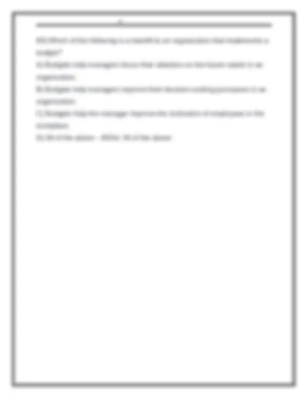 Managerial Accounting Exam Review 2025-2026: Questions and Answers ...