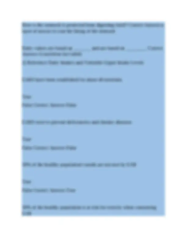 NUTR: Exam 1 questions with correct answers | Exams Nutrition | Docsity