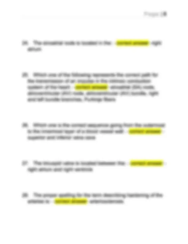BIO 202 Exams Questions with 100% Correct Answers | Latest Version ...