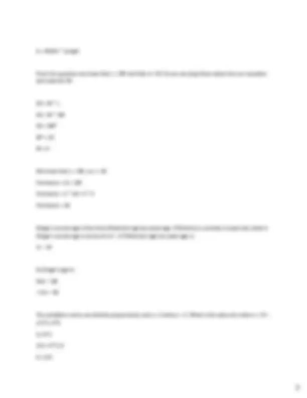 TSI Math Test Preparation | Actual Questions and Answers Latest Updated ...