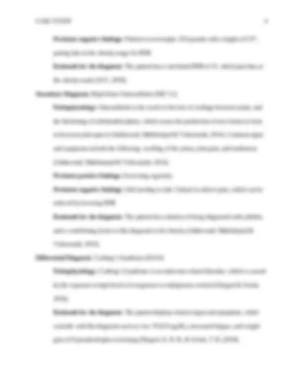 NR 601 Week 5 Case Study_Primary Care of the Maturing and Aged Family ...