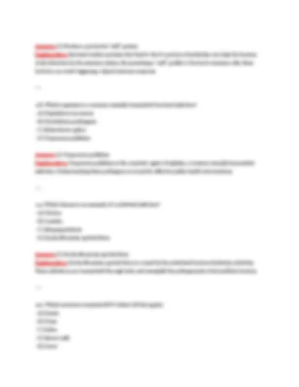 NSG530 / NSG 530 Exam 1 Advanced Pathophysiology - Wilkes Actual ...
