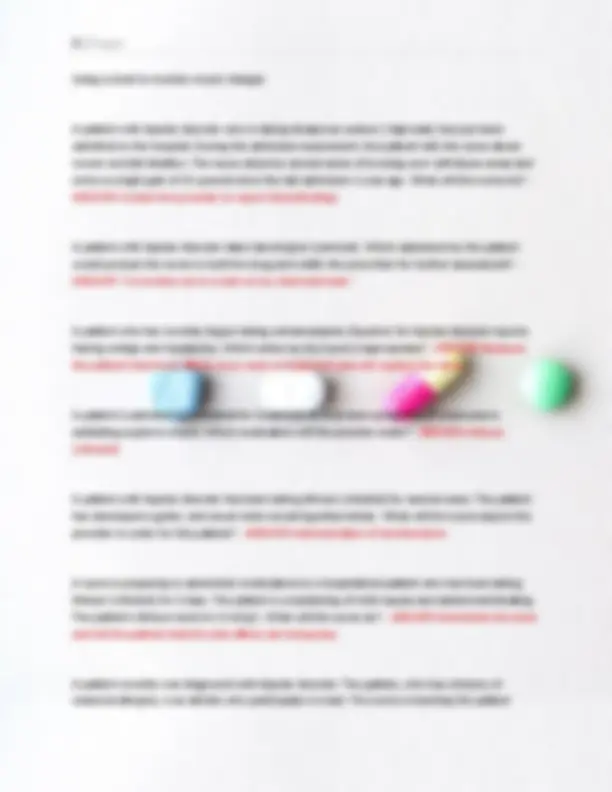 UPDATED NURS 6521 / NURS6521 ADVANCED PHARMACOLOGY MIDTERM 2025|ACTUAL ...
