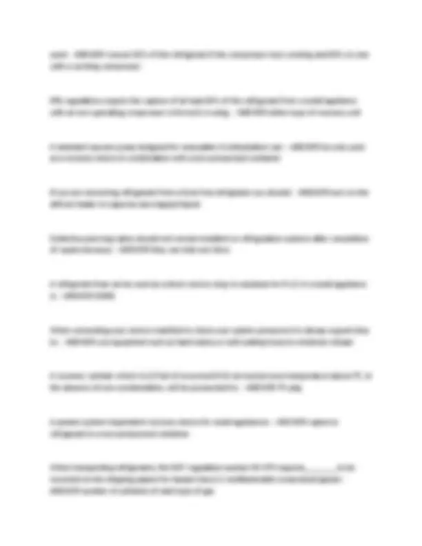 EPA 608 Type 1 questions and answers with solutions 2025 | Exams ...