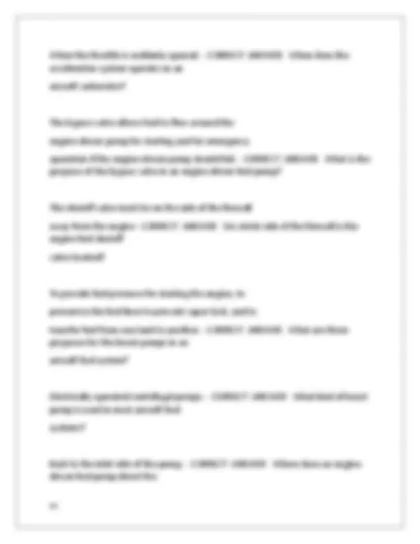 FAA Powerplant Oral Study Guide (ASA) TEST 2024-2026 ACTUAL EXAM ...
