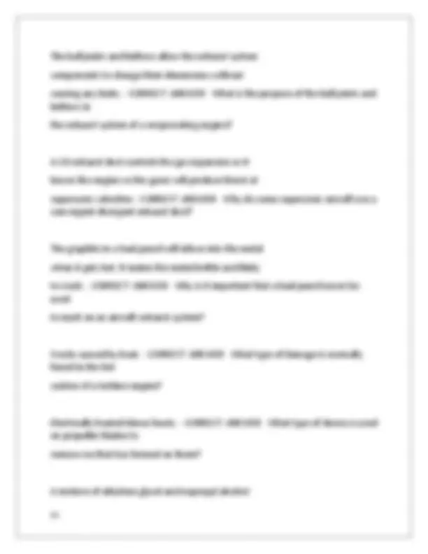 FAA Powerplant Oral Study Guide (ASA) TEST 2024-2026 ACTUAL EXAM ...