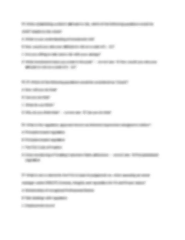 Example Questions For R01 Exam Financial Services Regulation R01 Mock Exam 2025 | Exams Finance | Docsity