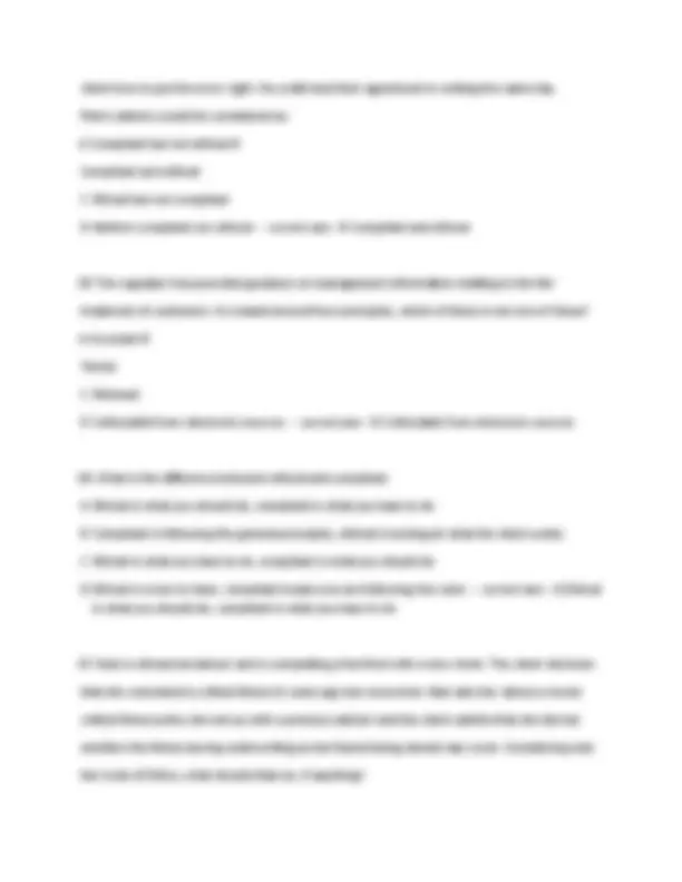 Example Questions For R01 Exam Financial Services Regulation R01 Mock Exam 2025 | Exams Finance | Docsity