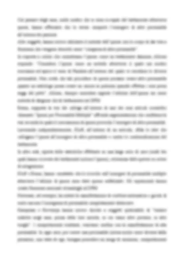 Spiegazione di Articoli da Dispense sul Disturbo Dissociativo dell ...