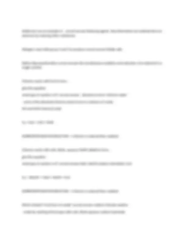 Topic 4. Chemistry A level Edexcel Questions with Accurate Answers ...