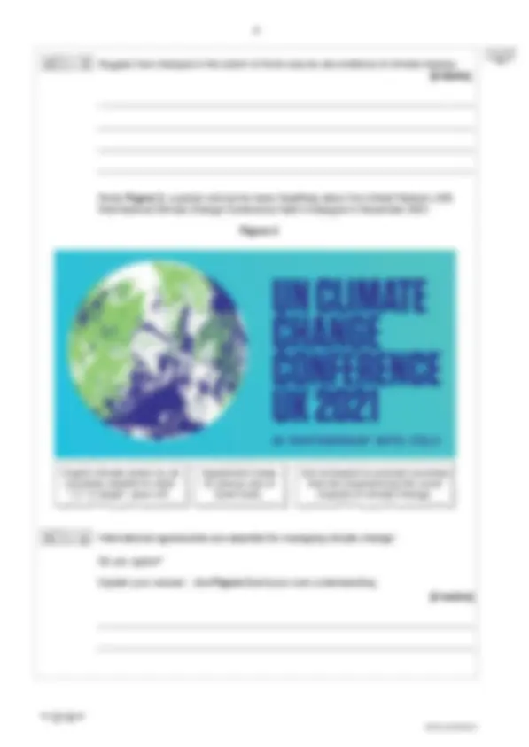 AQA GCSE GEOGRAPHY Paper 1 Living with the physical environment MAY ...