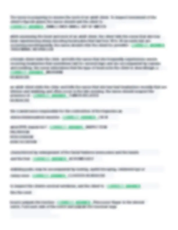 HEALTH ASSESSMENT FINAL EXAM LATEST UPDATE 2025 WITH 150 QUESTIONS AND