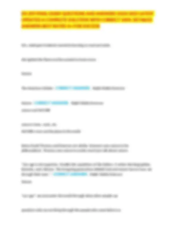 EN 209 FINAL EXAM QUESTIONS AND ANSWERS 2024/2025 LATEST UPDATED A ...