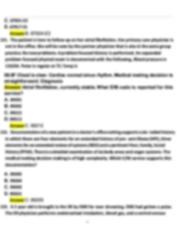 AAPC CPC Exam 2025/2026 Complete Test Bank with 400+ Updated Questions ...