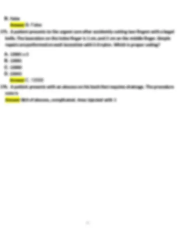 AAPC CPC Exam 2025/2026 Complete Test Bank with 400+ Updated Questions ...