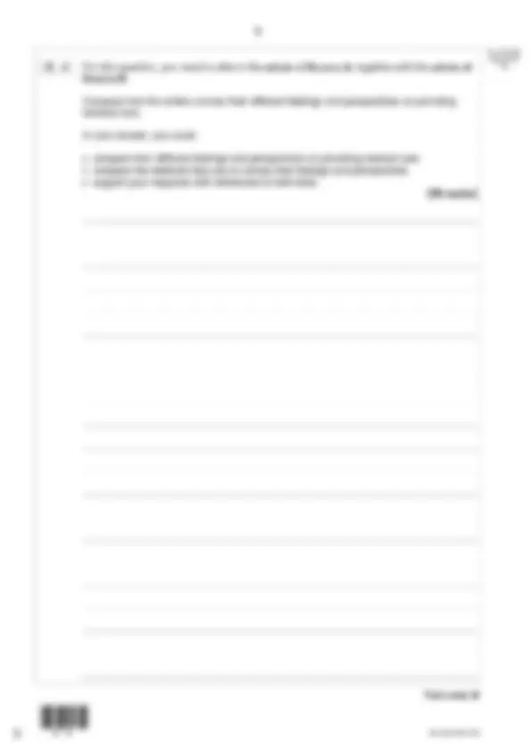 Actual 2024 AQA GCSE ENGLISH LANGUAGE 8700/1 Paper 1 Question Paper ...