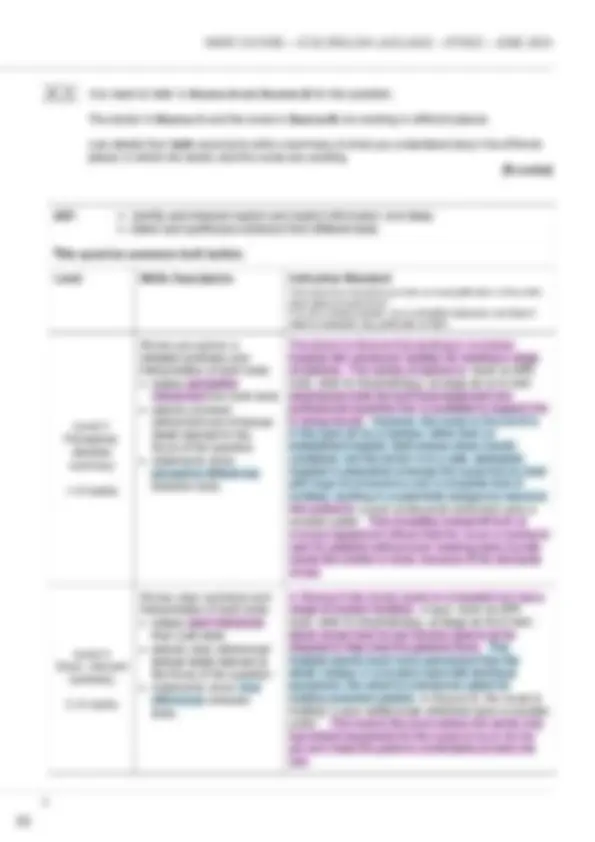 Actual 2024 AQA GCSE ENGLISH LANGUAGE 8700/1 Paper 1 Question Paper ...