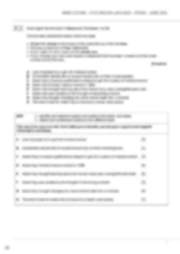 Actual 2024 AQA GCSE ENGLISH LANGUAGE 8700/1 Paper 1 Question Paper ...