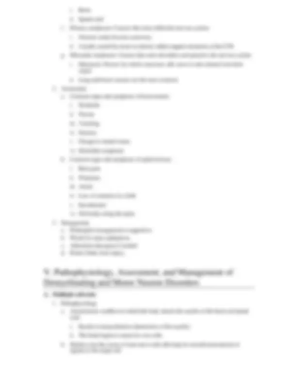 Chapter 18 Neurologic Emergencies | Study Guides, Projects, Research ...