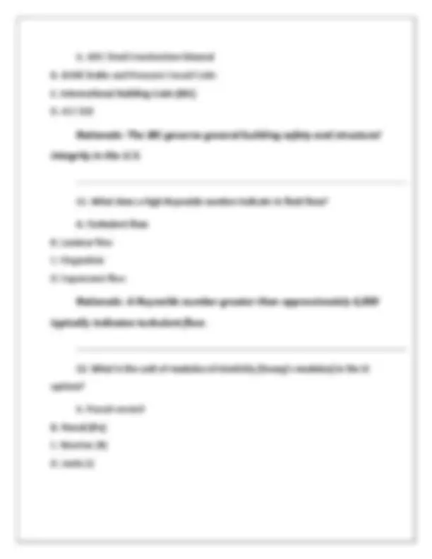 PE (Principles and Practice of Engineering) Exam 1 Questions and ...
