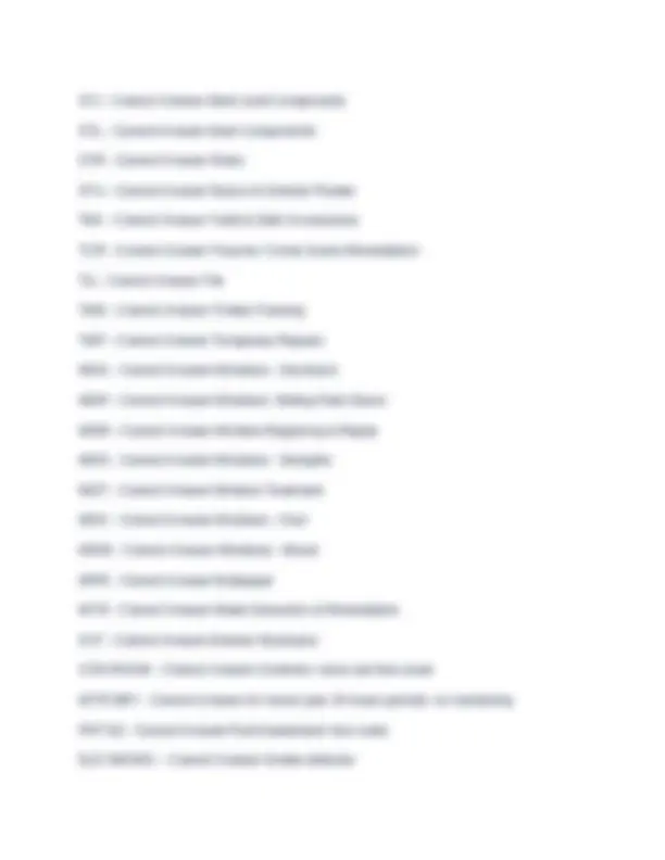 Xactimate Keycode XACTIMATE CAT CODES Exam With 100% Correct And Verified Answers 2025 ...