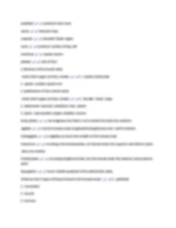 Anatomy & Physiology 1 Final Exam Review 2024-2025. Questions & Correct ...