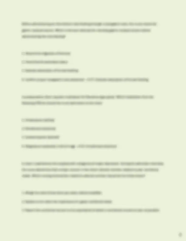 Nursing Practice Questions and Answers for Exam Preparation | Exams ...