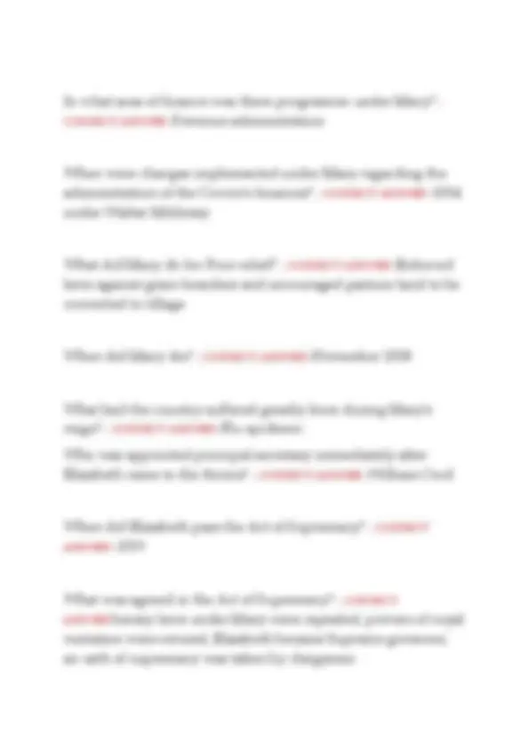 AQA A-LEVEL HISTORY TUDORS ACTUAL EXAM QUESTIONS AND ANSWERS LATEST ...