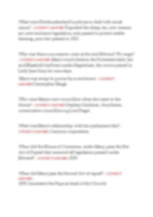 AQA A-LEVEL HISTORY TUDORS ACTUAL EXAM QUESTIONS AND ANSWERS LATEST ...