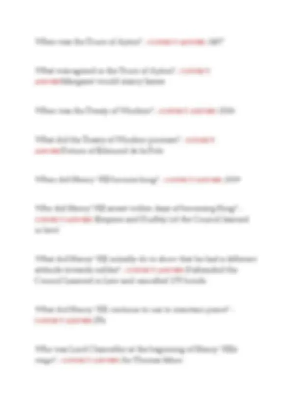 AQA A-LEVEL HISTORY TUDORS ACTUAL EXAM QUESTIONS AND ANSWERS LATEST ...