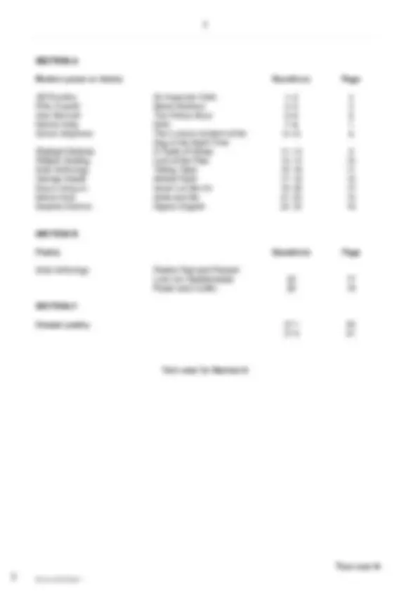 Actual 2024 AQA GCSE ENGLISH LITERATURE 8702/2R Paper 2 Merged Question ...