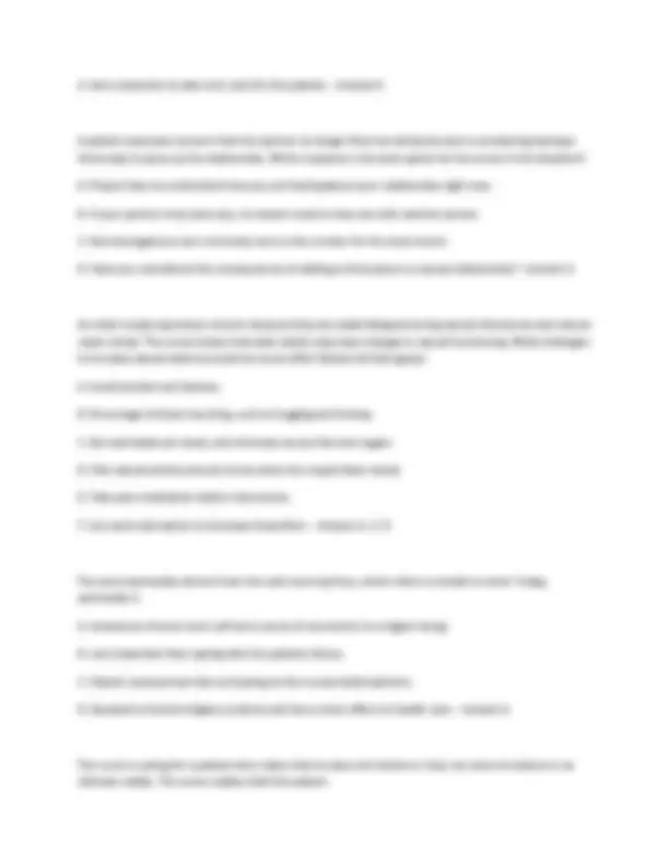 NURN 105 Final Exam Study Guide: Key Nursing Concepts and Definitions ...