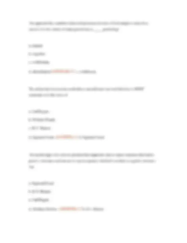 Psychology 111 Practice Test 1 with Questions and Answers | Exams ...