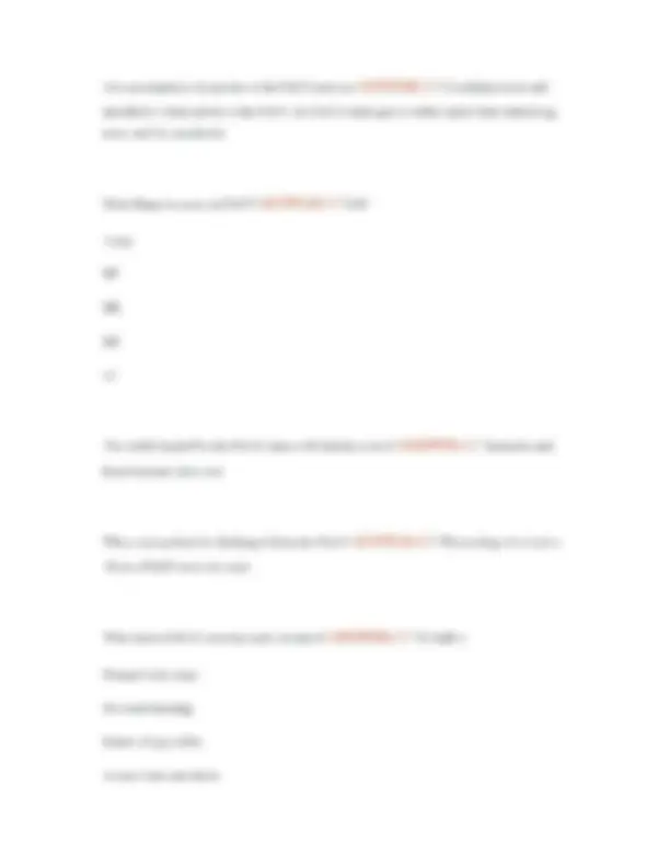 NUR 105 Module 1 Exam with Questions and Answers | Exams Nursing | Docsity
