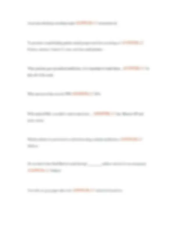 NUR 105 Module 1 Exam with Questions and Answers | Exams Nursing | Docsity
