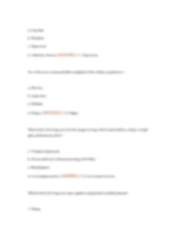 Geriatric Radiography Exam with Questions and Answers | Exams Nursing ...