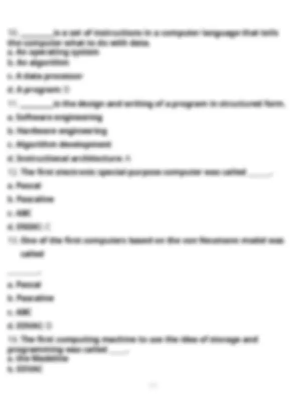 Csi Questions CSI 104 – FULL EXAM QUESTIONS VERIFIED ANSWERS [MULTIPLE CHOICES ...