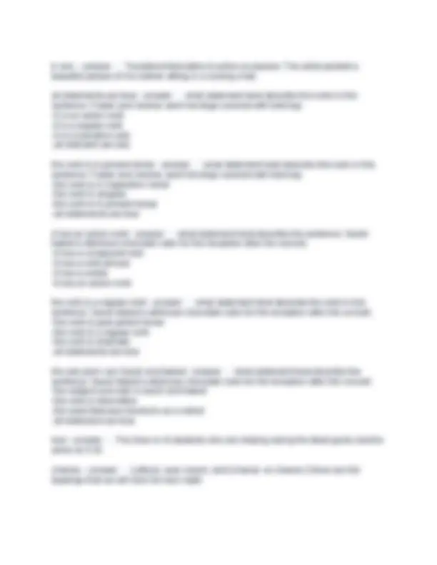 Abeka 9th Grade English Test 4 Questions and Answers 100% Correct ...