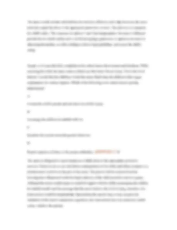 NUR 211 Psych Practice Questions and Answers | Exams Nursing | Docsity