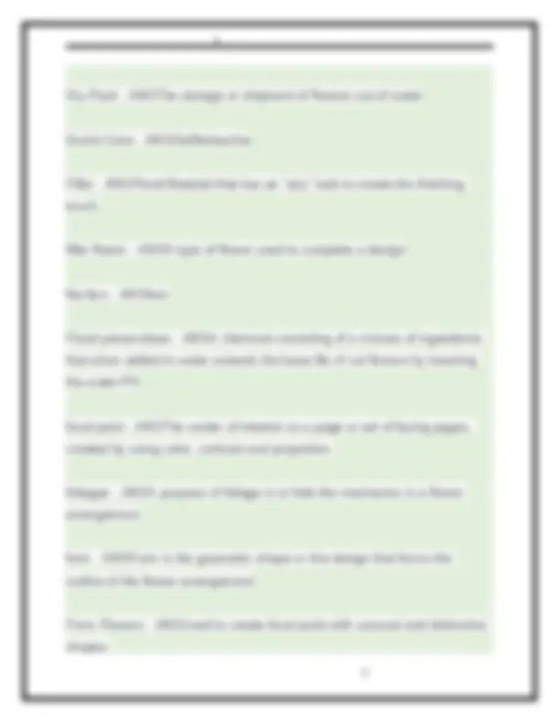 Floral Design Certification Study Guide: Questions and Answers | Exams ...
